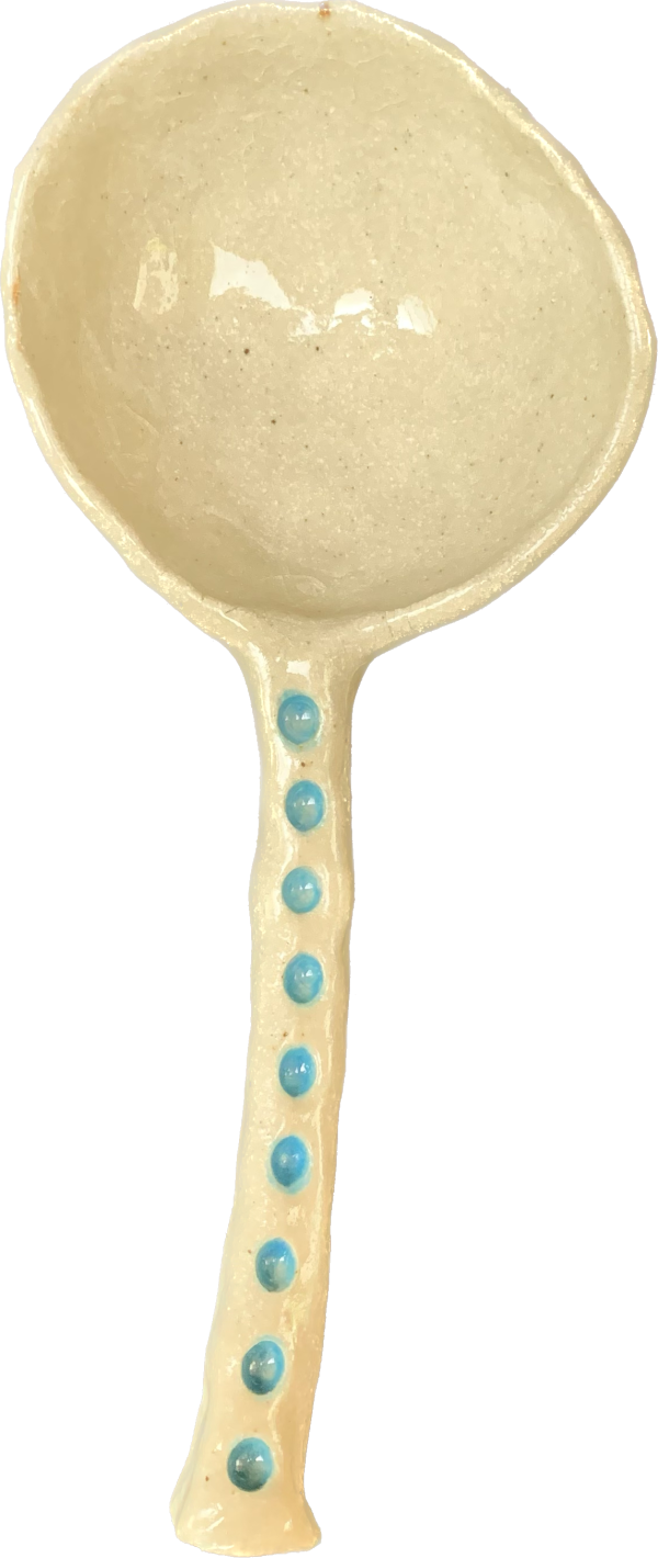 ceramic serving spoons